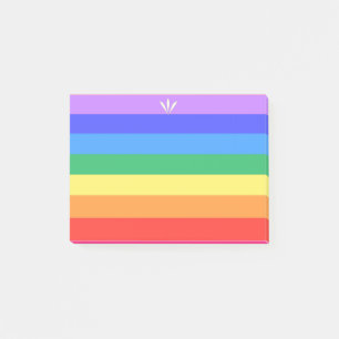 Beautiful Rainbow Post-it Notes