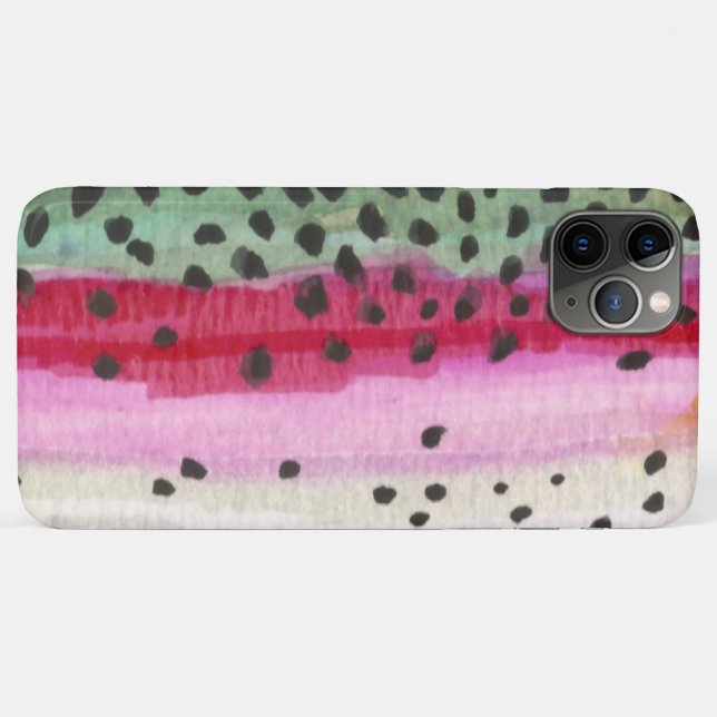 Beautiful Rainbow Trout Skin for Fly Fishing Case-Mate iPhone Case (Back (Horizontal))