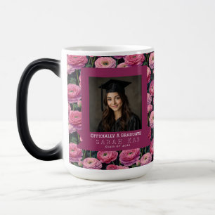 Beautiful Ranunculus Pattern Certified Pharmacist Magic Mug