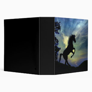 Beautiful Rearing Horse Binder