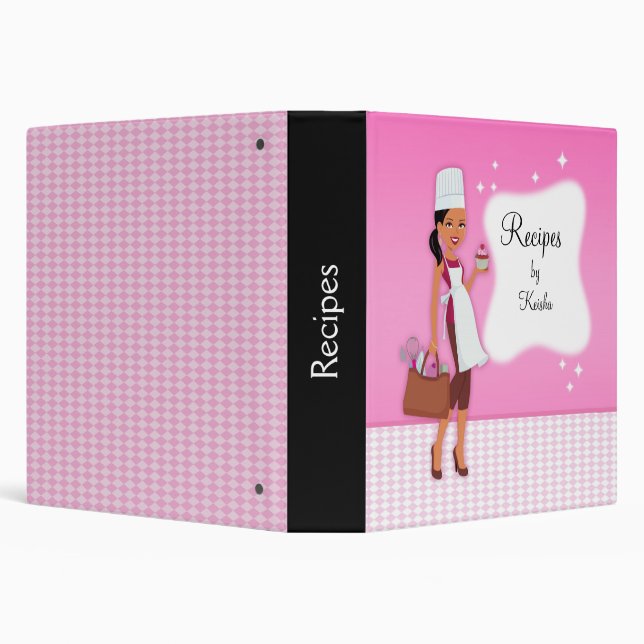 Beautiful Recipe Binder Illustrated (Background)