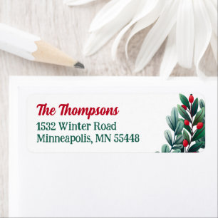 Beautiful Red Berry Greenery Christmas