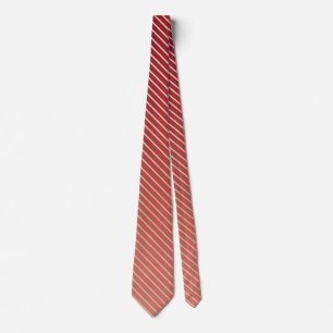Beautiful Red-Gold Elegant Tie