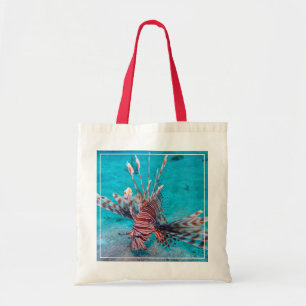 Beautiful Red Lion Fish Tote Bag