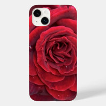 Beautiful red rose iphone 14 Plus barely there