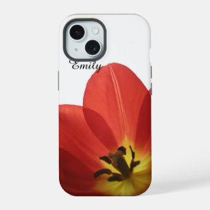 Beautiful Red Tulip   Personalized Phone Case