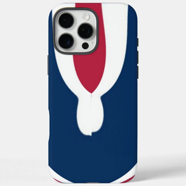 Beautiful Red, White, Blue Texture Colour Abstract Case-Mate iPhone Case (Back)