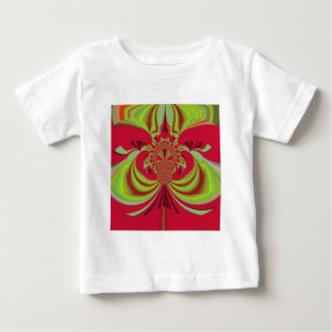 Beautiful red yellow design. Inspiration vector co Baby T-Shirt