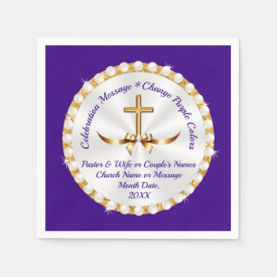 Beautiful, Religious Paper Napkins, PERSONALIZED Napkin