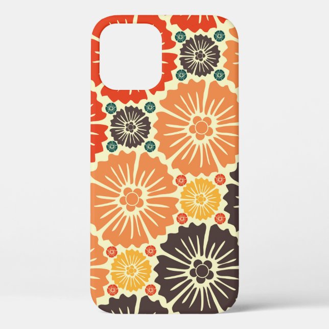 Beautiful retro art nouveau Case-Mate iPhone case (Back)