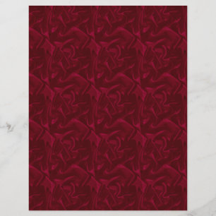 Beautiful Rich Burgandy Satin Look Scrapbook Paper