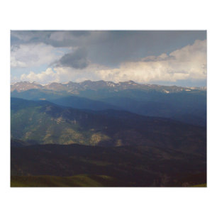 Beautiful Rocky Mountain National Forest Poster