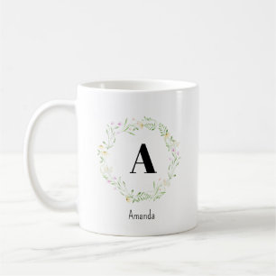 Beautiful Romantic Spring Colorful Girly Flowers  Coffee Mug