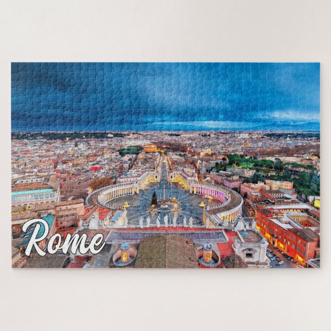 Beautiful Rome, Italy Jigsaw Puzzle (Horizontal)