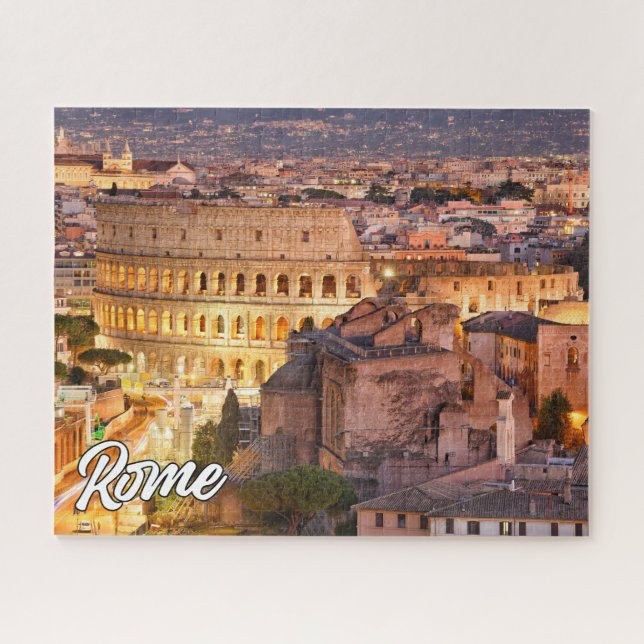Beautiful Rome, Italy Jigsaw Puzzle (Horizontal)