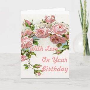 Beautiful Rose Design Card