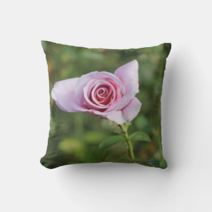 Beautiful Rose Flower Throw Pillow