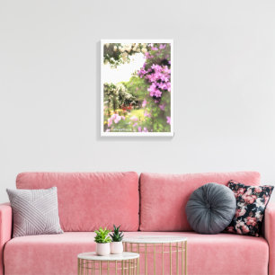 Beautiful Rose Garden Canvas Print
