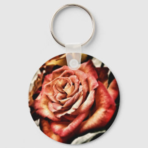 Beautiful Rose Keychain