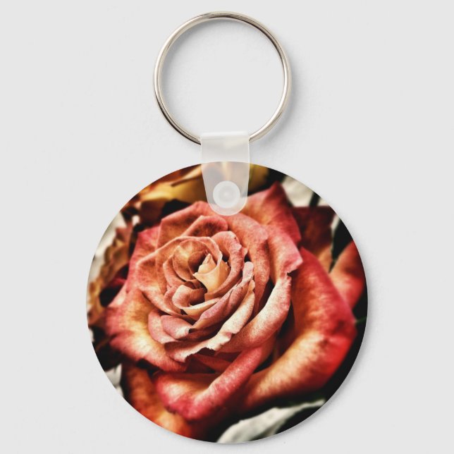 Beautiful Rose Keychain (Front)