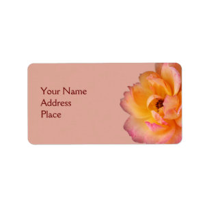 Beautiful Rose Label
