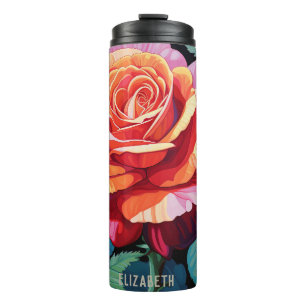 Beautiful Rose Moderns Day Custom Tumbler