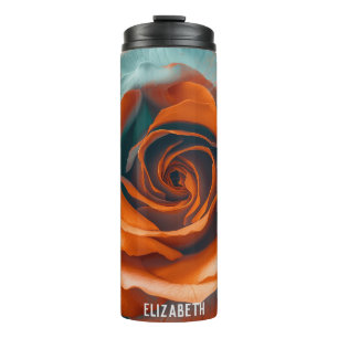 Beautiful Rose Moderns Day Personalized Thermal Tumbler