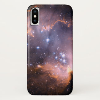 Beautiful Rose-Tinted Galaxy iPhone XS Case