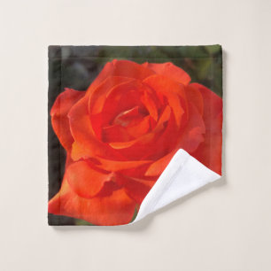 Beautiful Rose Wash Cloth