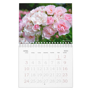 Beautiful Roses Calendar Bタイプ カレンダ