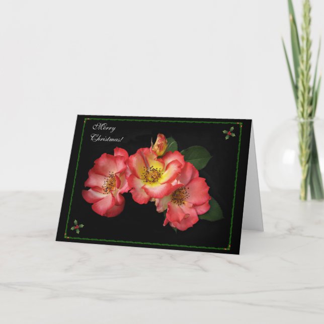 Beautiful Roses Christmas Card 2014! (Front)