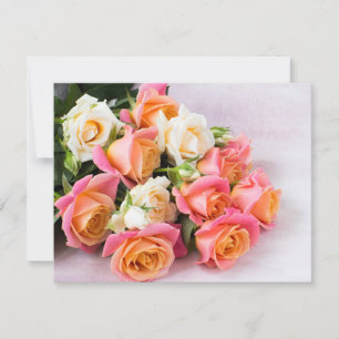 Beautiful Roses custom greeting card
