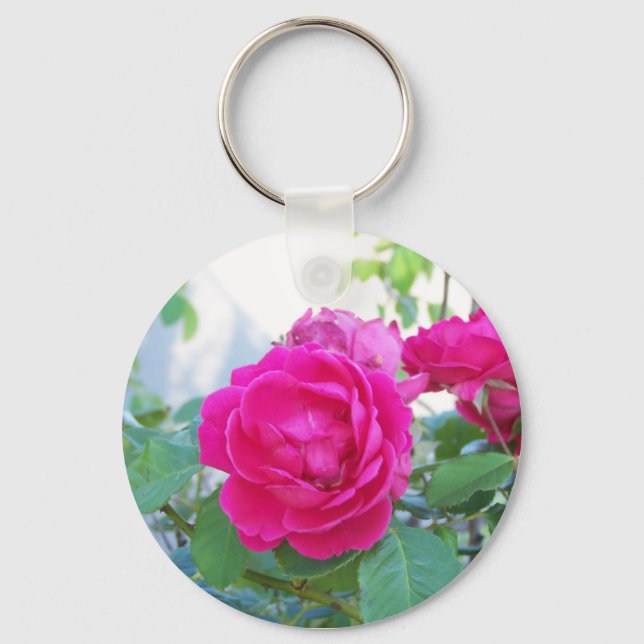 beautiful roses keychain (Front)