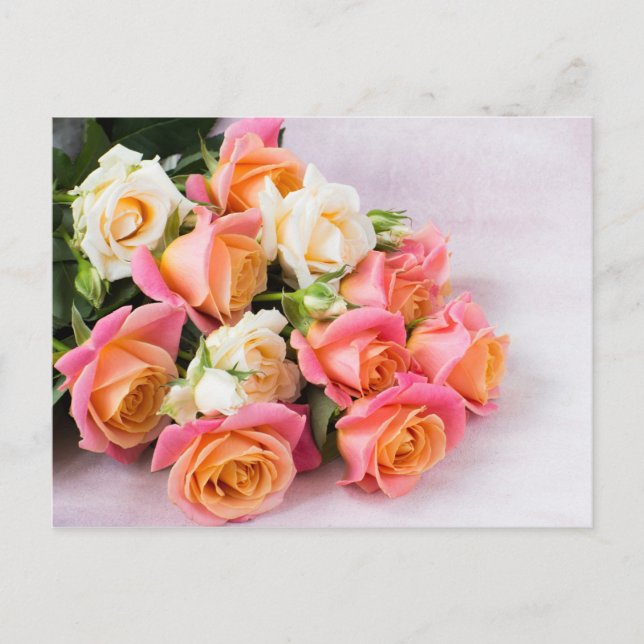 Beautiful Roses postcard (Front)