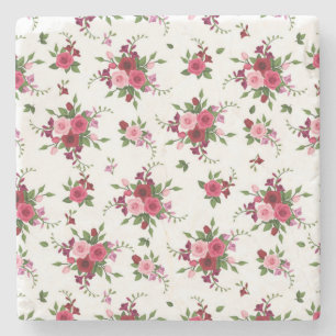 Beautiful Roses Stone Coaster