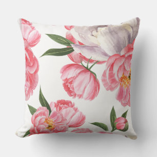 Beautiful Roses Throw Pillow