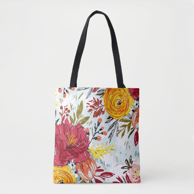 Beautiful Roses Tote Bag (Front)