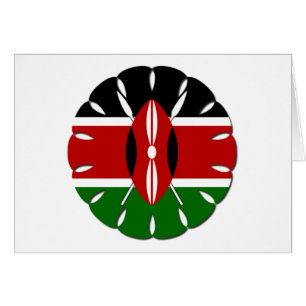 Beautiful Round Kenyan Motif: A National Symbol
