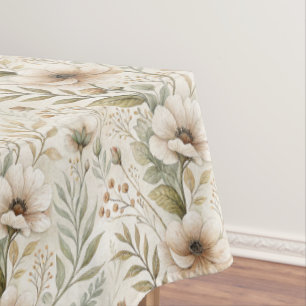 Beautiful Rustic Cottagecore Tablecloth