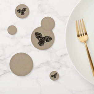 Beautiful Rustic Owl Confetti