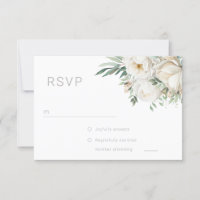 Beautiful Sage Leaf & White Flower Wedding