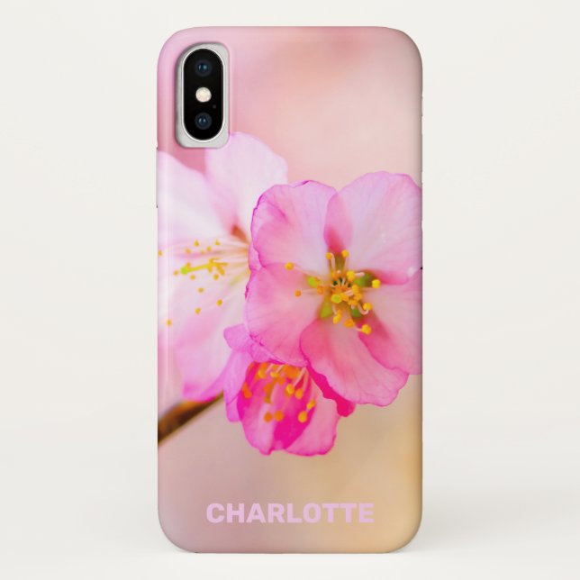 Beautiful Sakura Cherry Blossoms Case-Mate iPhone Case (Back)