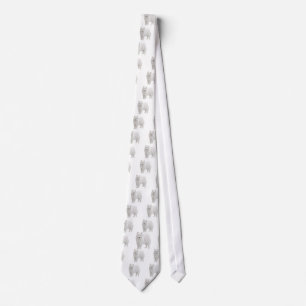 Beautiful Samoyed Tie