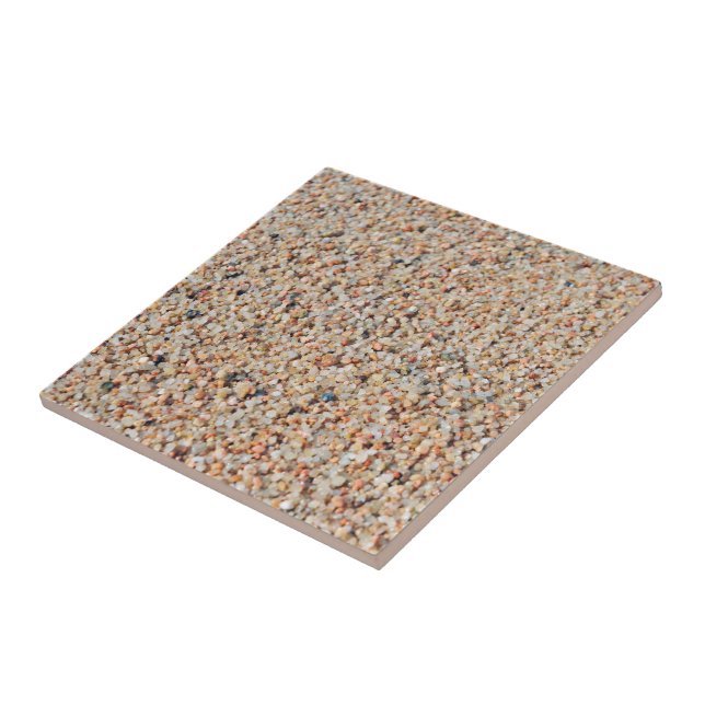 Beautiful sand of tropical beach tile (Side)