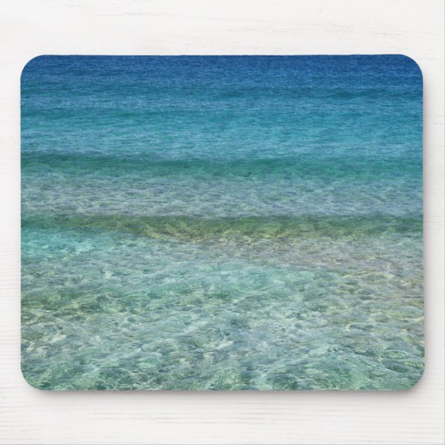 Beautiful Sandy Beach Mouse Pad (Front)