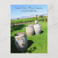 Beautiful Santa Ynez Postcard!