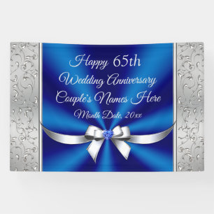 Beautiful, Sapphire Blue, 65th Anniversary Banners