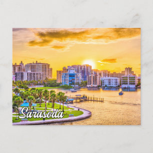 Beautiful Sarasoda, Florida, USA Postcard