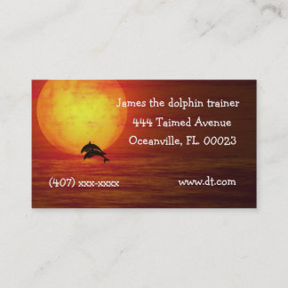 Beautiful scene Business Card