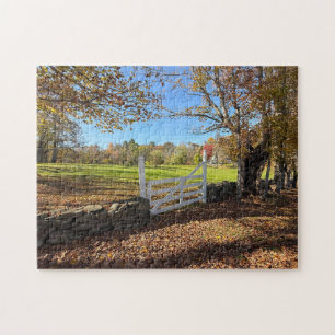 Beautiful scene in Vermont Jigsaw Puzzle